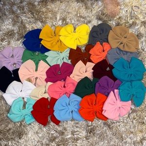 Lot of baby bows!